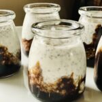 little jars of chia seed pudding
