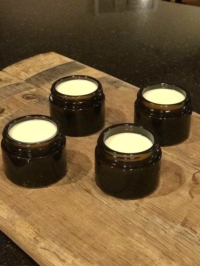 4 jars of winter tallow & honey butter cream