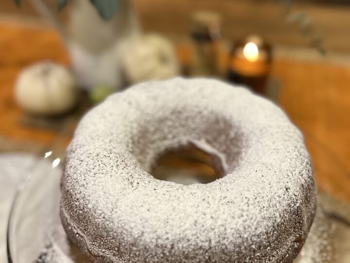 Citrus-Scented Wine Cake with Fresh Berries